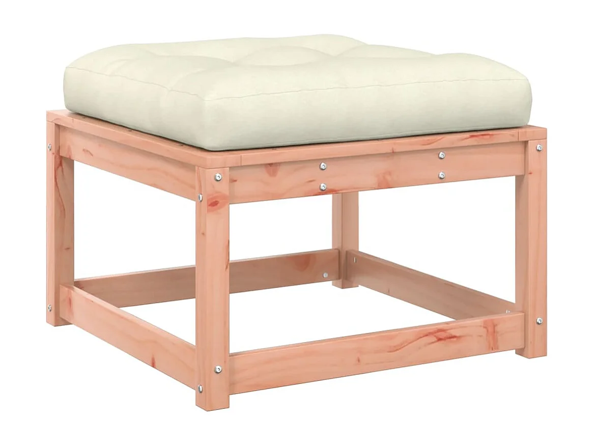 Salon de jardin 8 pcs avec coussins bois massif douglas