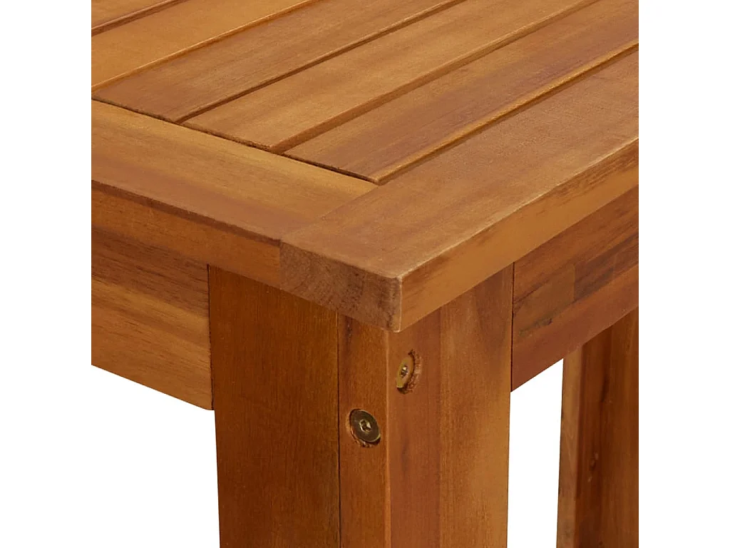 Ensemble de bar de jardin 9 pcs Bois d'acacia solide