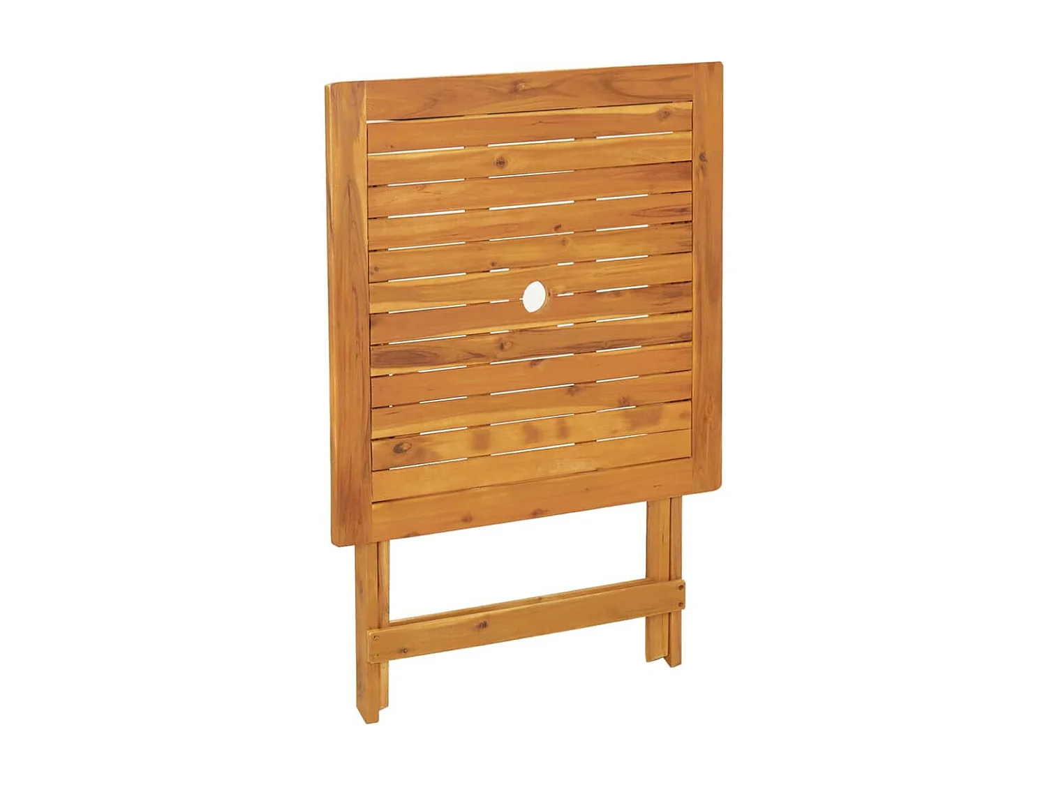 3-delige Bistroset poly rattan en massief hout grijs