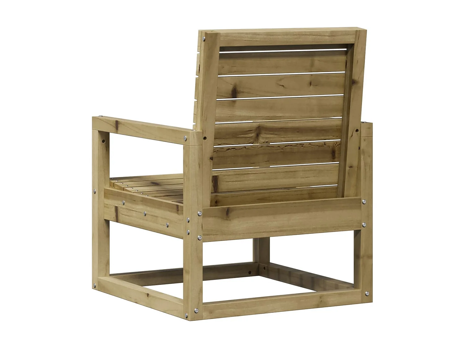 Salon de jardin 3 pcs bois de pin imprégné