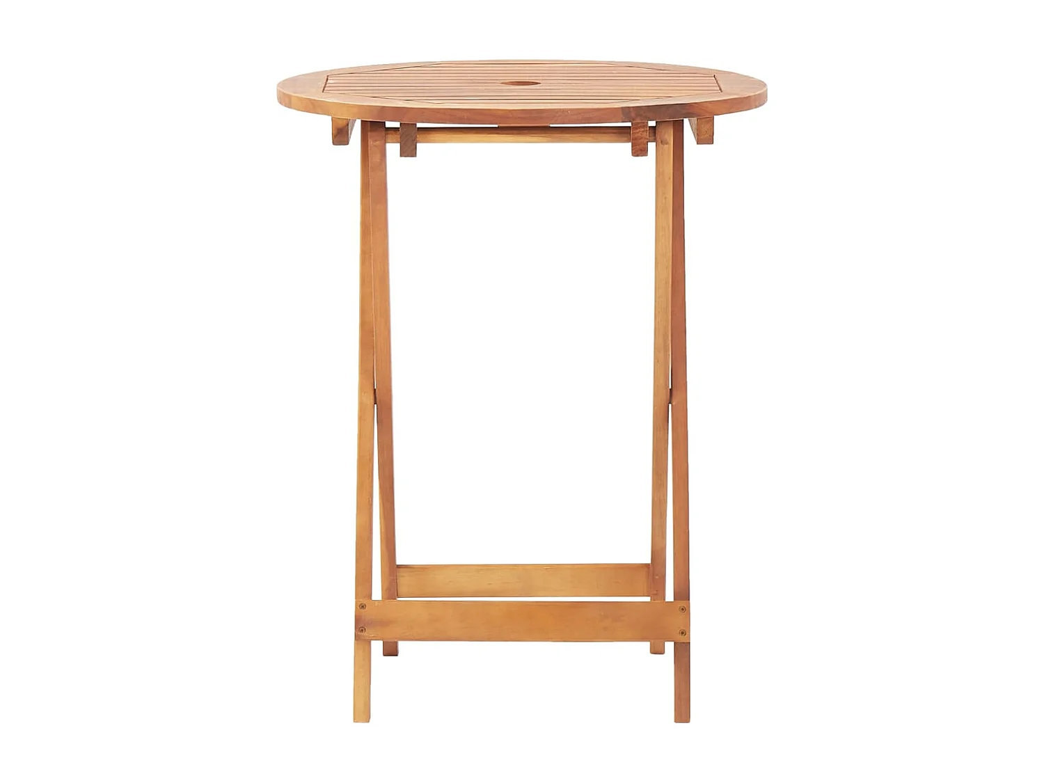 Set da Bistrot 3 pz Motivo Foglie in Tessuto e Legno Massello