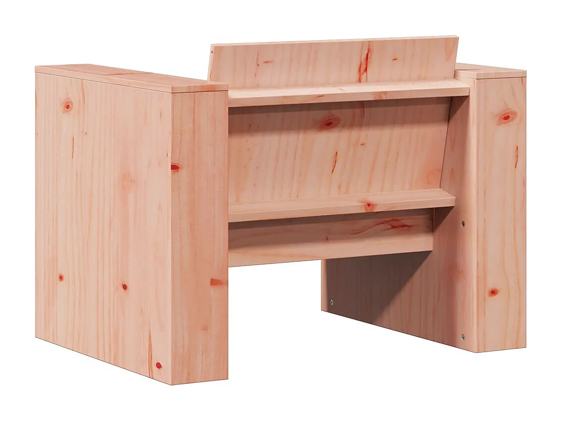 Salon de jardin 2 pcs bois massif douglas