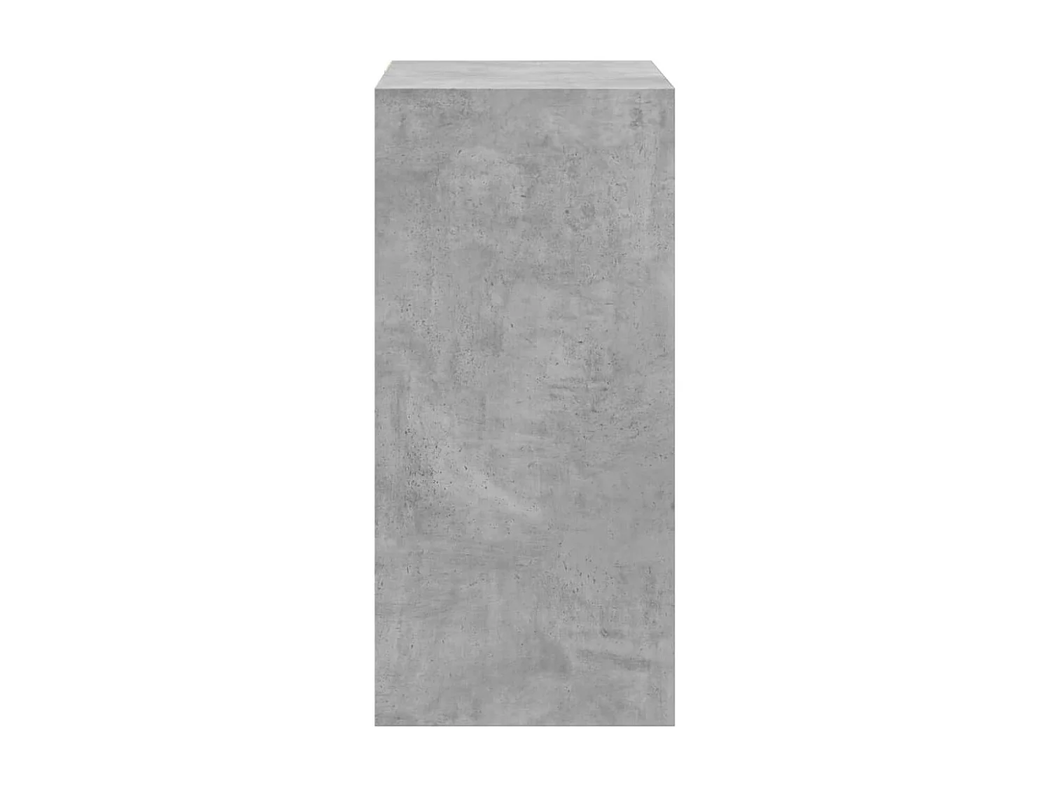 Armadio grigio cemento 77x48x102 cm in multistrato