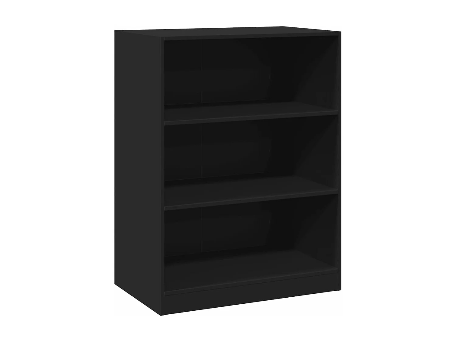 Garde-robe noir 77x48x102 cm bois d'ingénierie