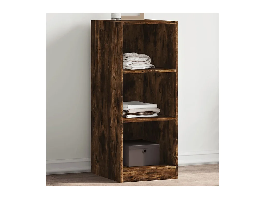 Garde-robe chêne fumé 48x41x102 cm bois d'ingénierie