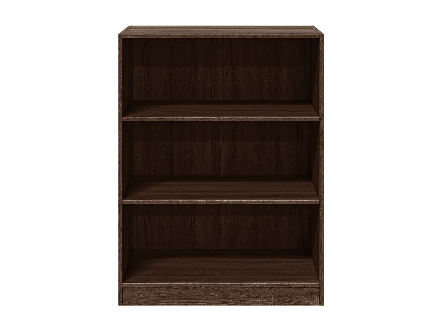 Bruin eiken kledingkast 77x48x102 cm samengesteld hout