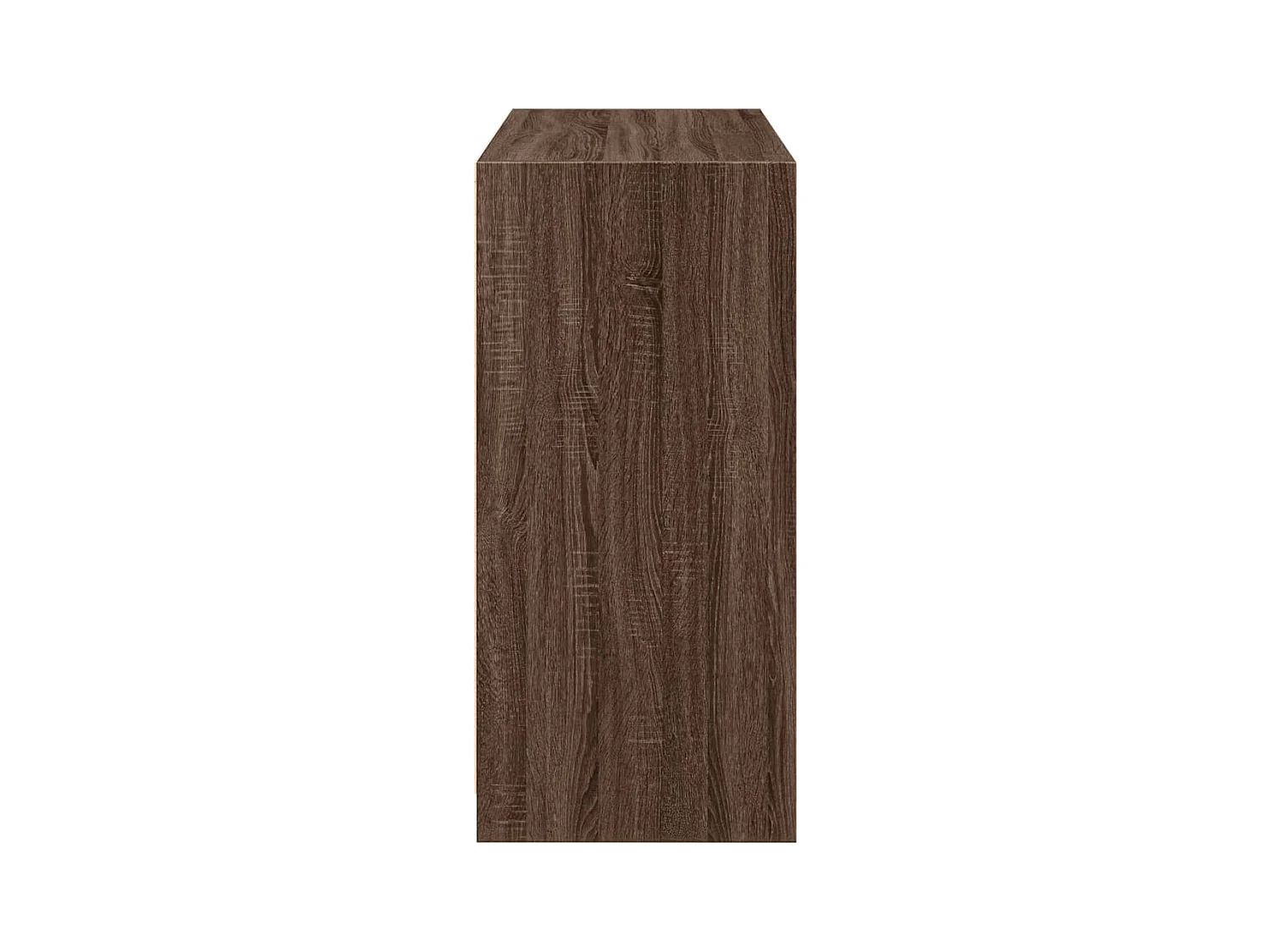 Bruin eiken kledingkast 77x48x102 cm samengesteld hout