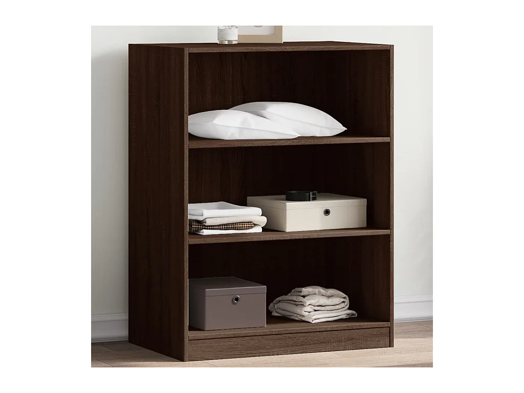 Garde-robe chêne marron 77x48x102 cm bois d'ingénierie