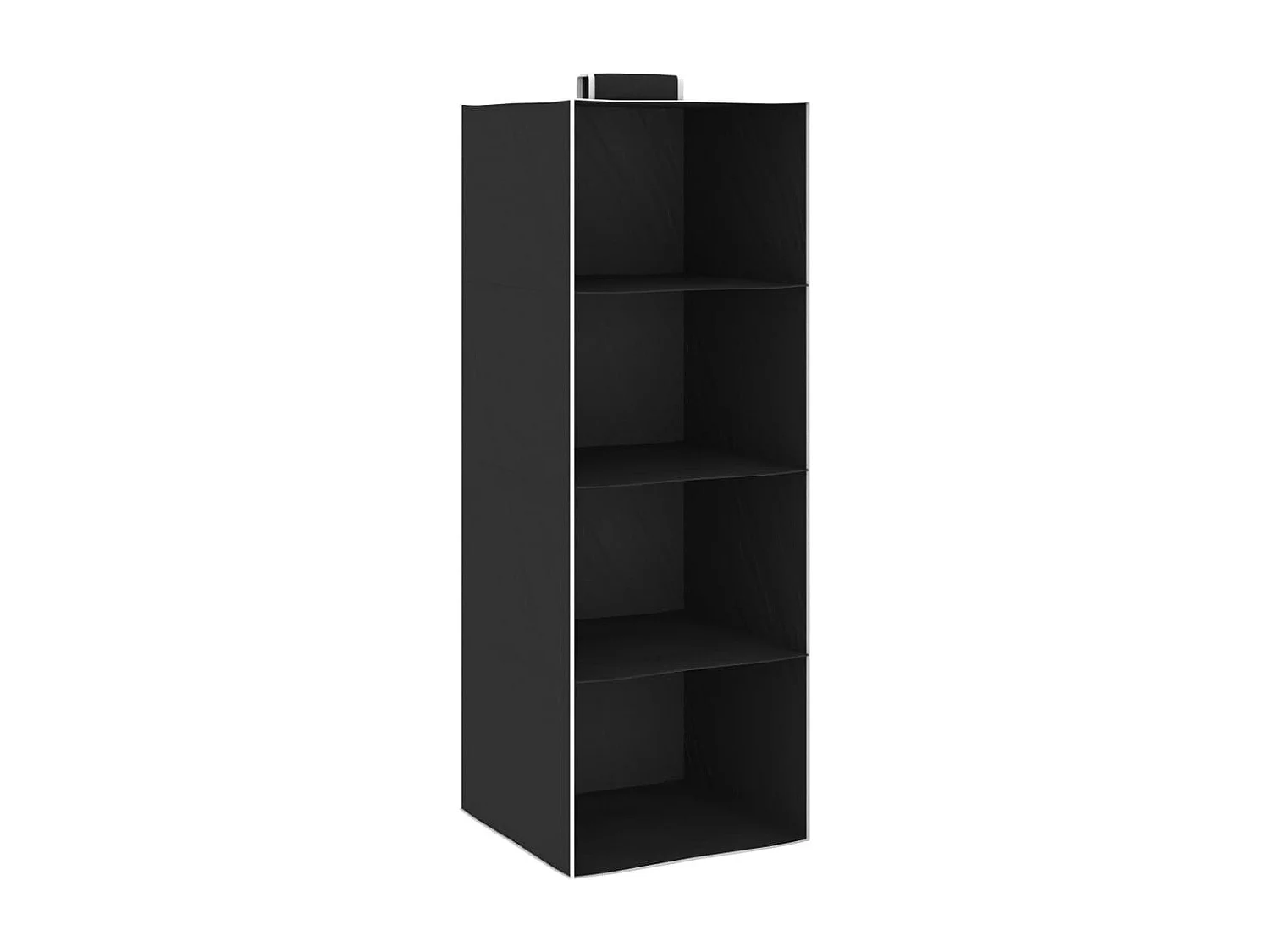 Étagères suspendues de rangement 2 pcs 4 niveaux Tissu