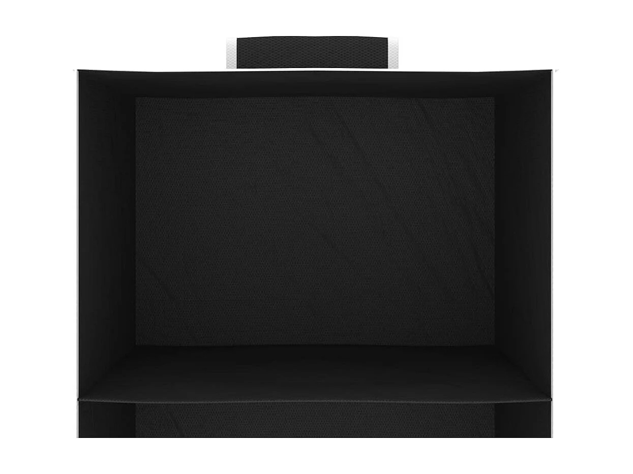 Étagères suspendues de rangement 2 pcs 4 niveaux Tissu