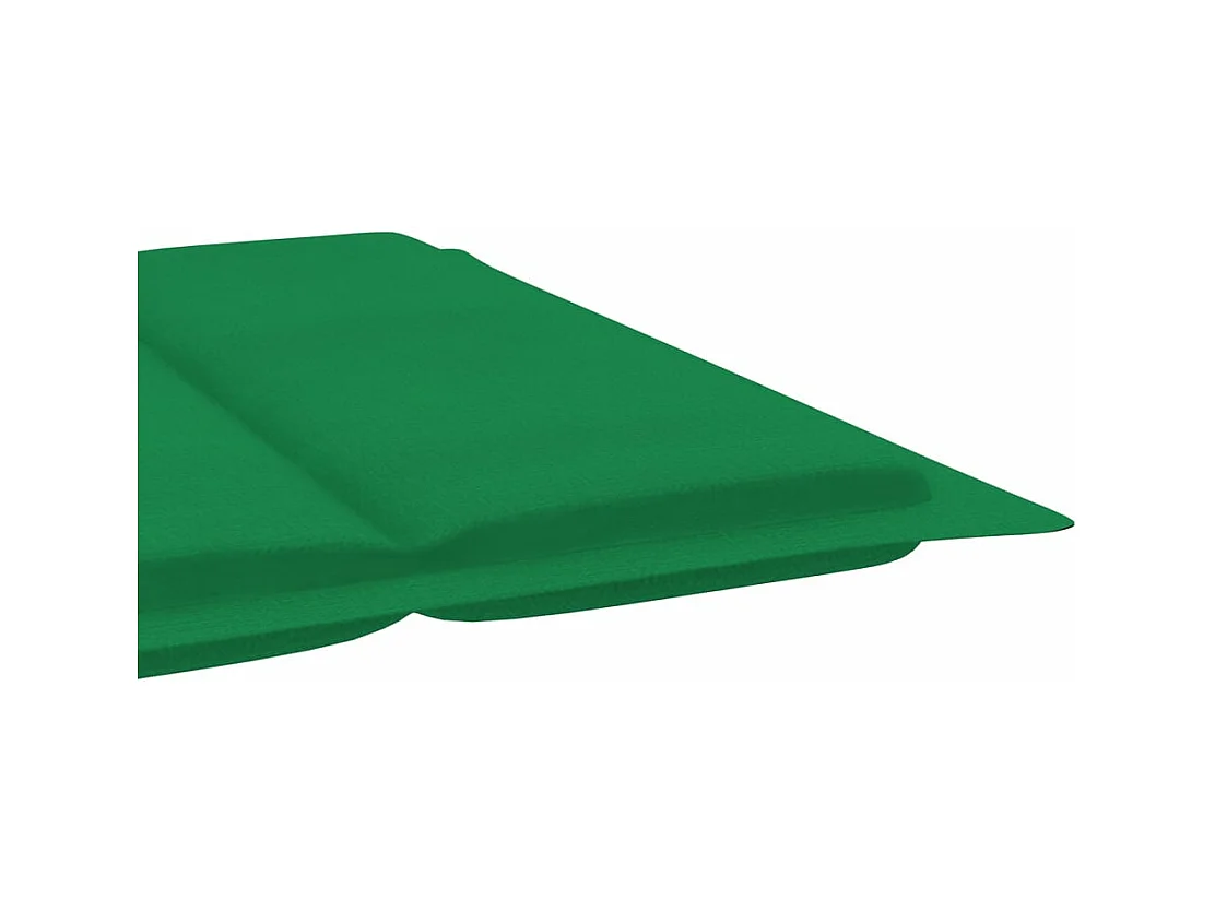 Sillón de jardín con cojín Madera maciza de acacia