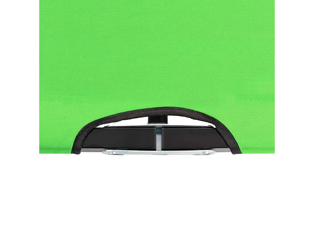 Poltroncina pieghevole a 2 posti verde acciaio