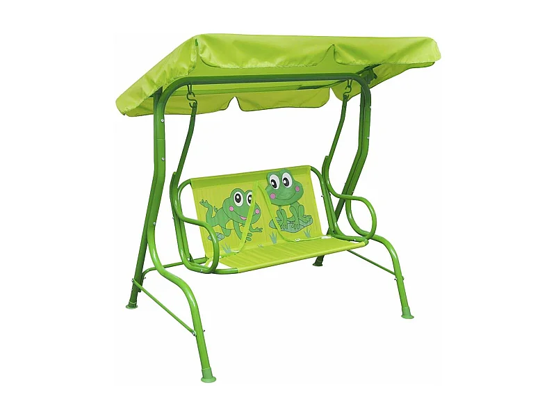 Altalena per bambini verde