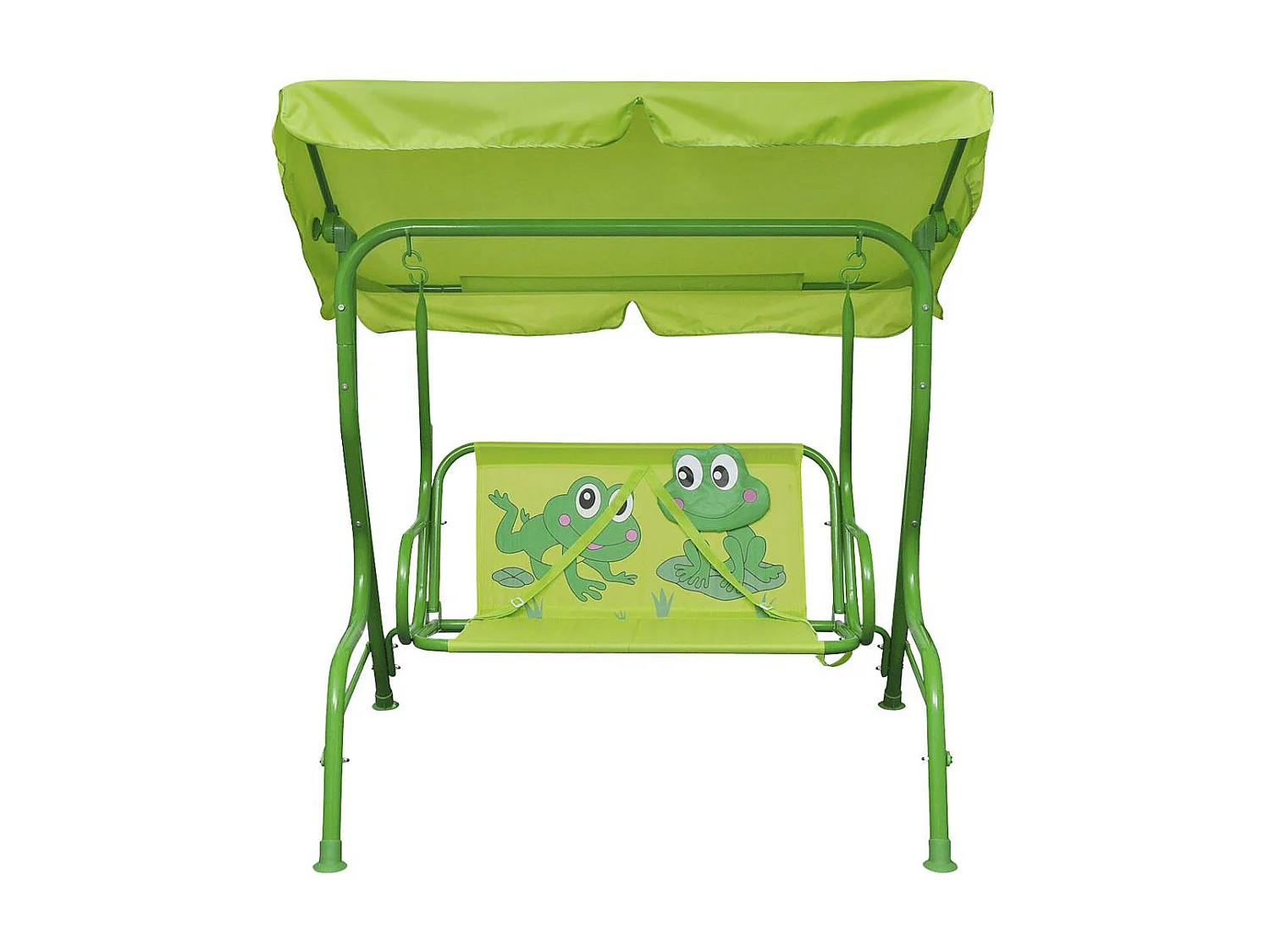 Cadeira de balanço infantil verde