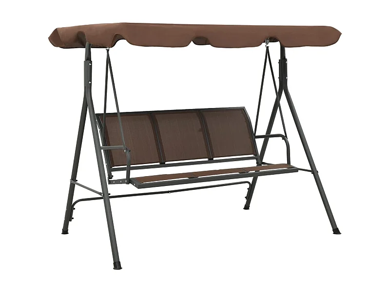 Balanço de jardim com toldo Café