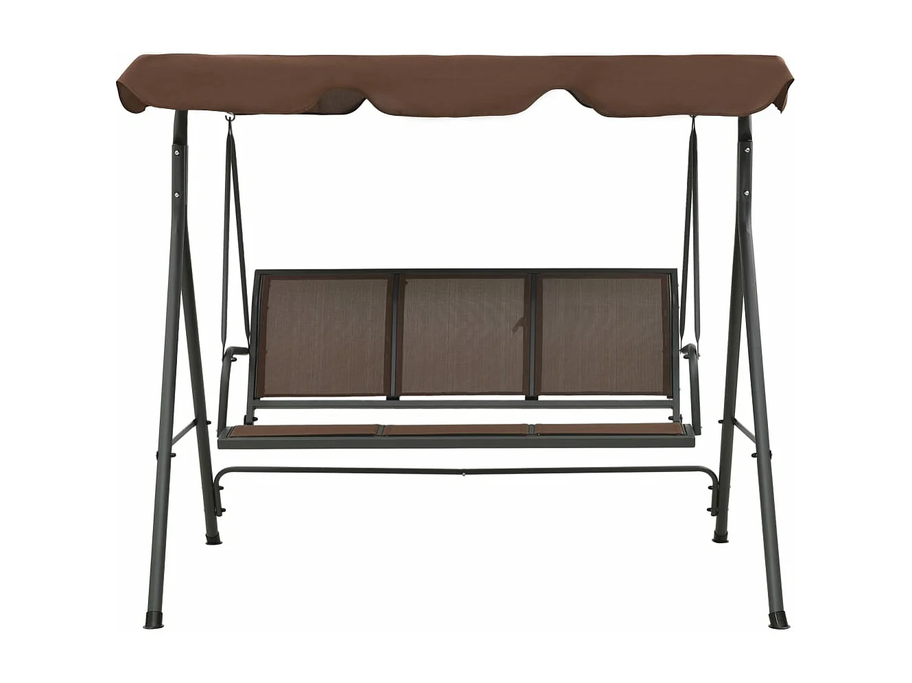 Balancelle de jardin avec auvent Café