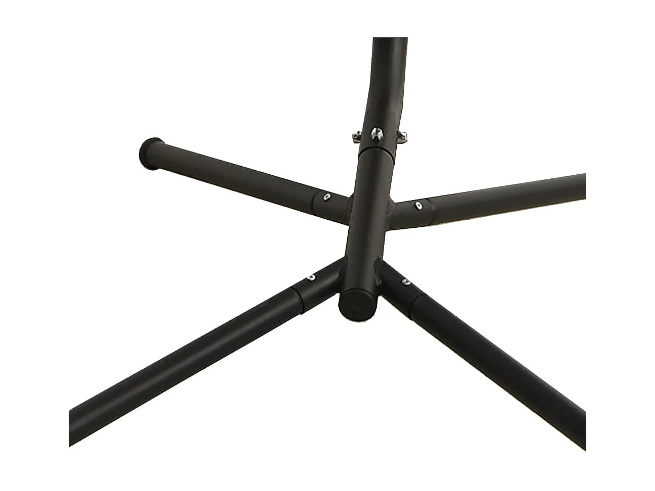 Cuscino per dondolo da giardino in tessuto Oxford grigio scuro/acciaio