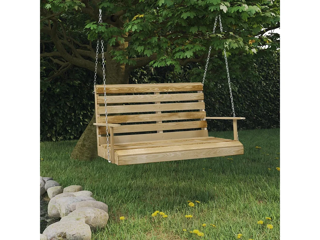 Balancelle 110 cm Bois de pin imprégné