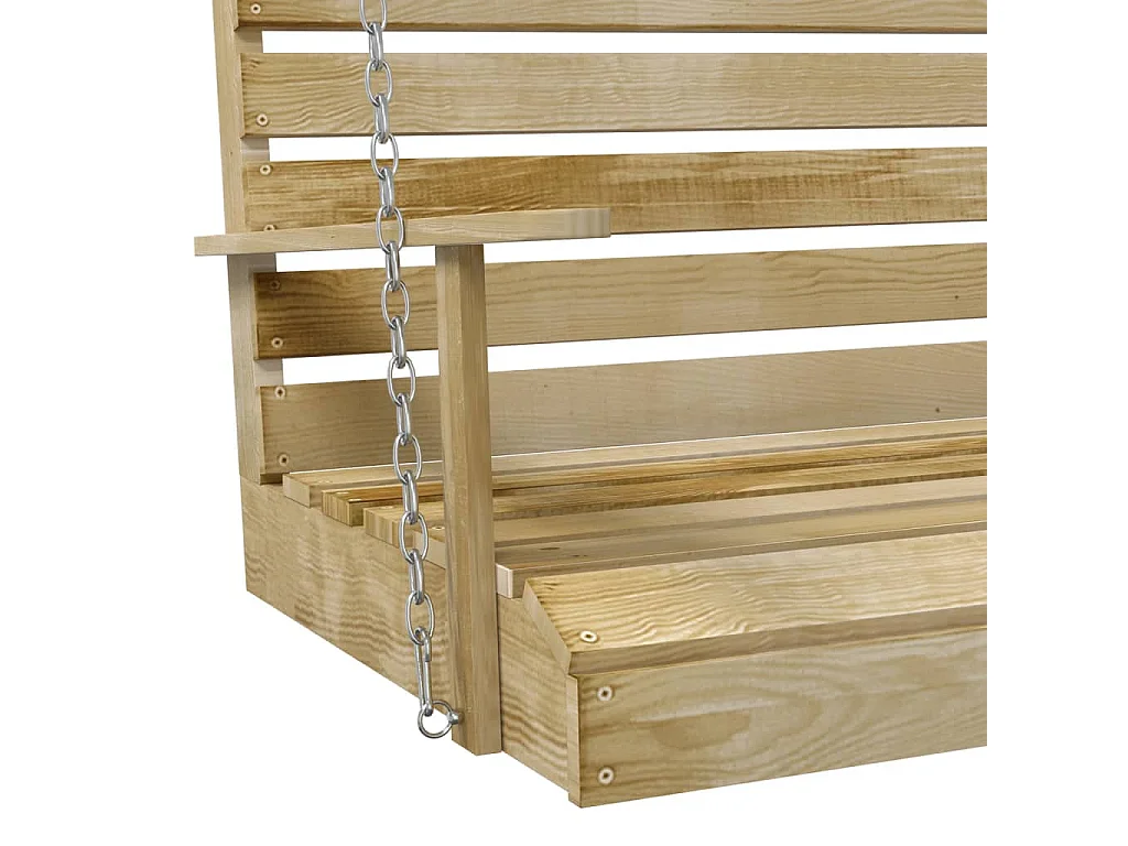 Balancelle 110 cm Bois de pin imprégné