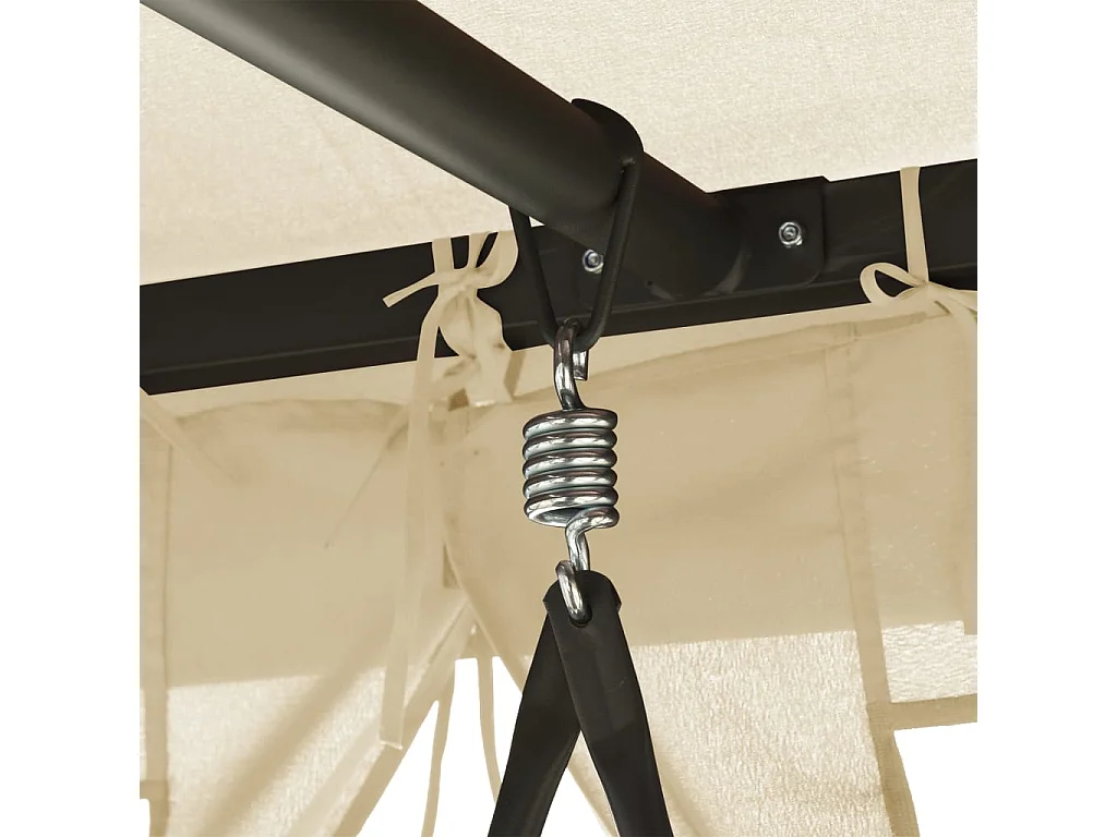 Belvédère convertible en balancelle Blanc crème