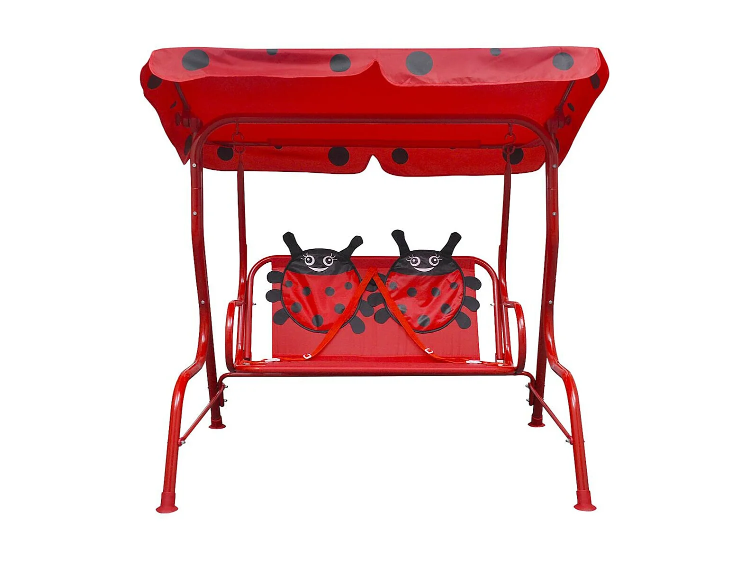 Siège balançoire pour enfants Rouge