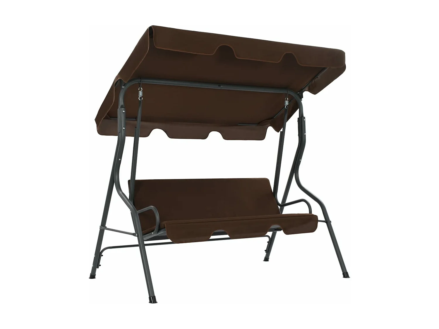 Balancelle de jardin Café 170 x 110 x 153 cm