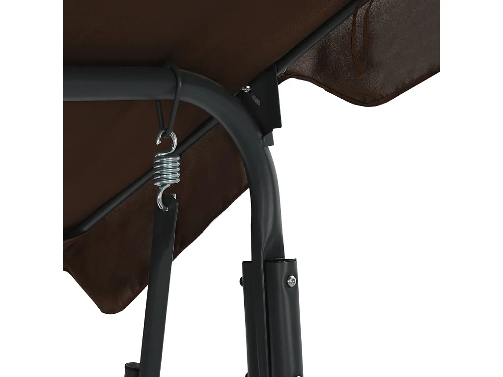 Balancelle de jardin Café 170 x 110 x 153 cm