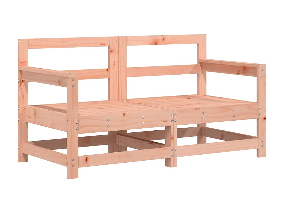 Salon de jardin 7 pcs bois massif douglas