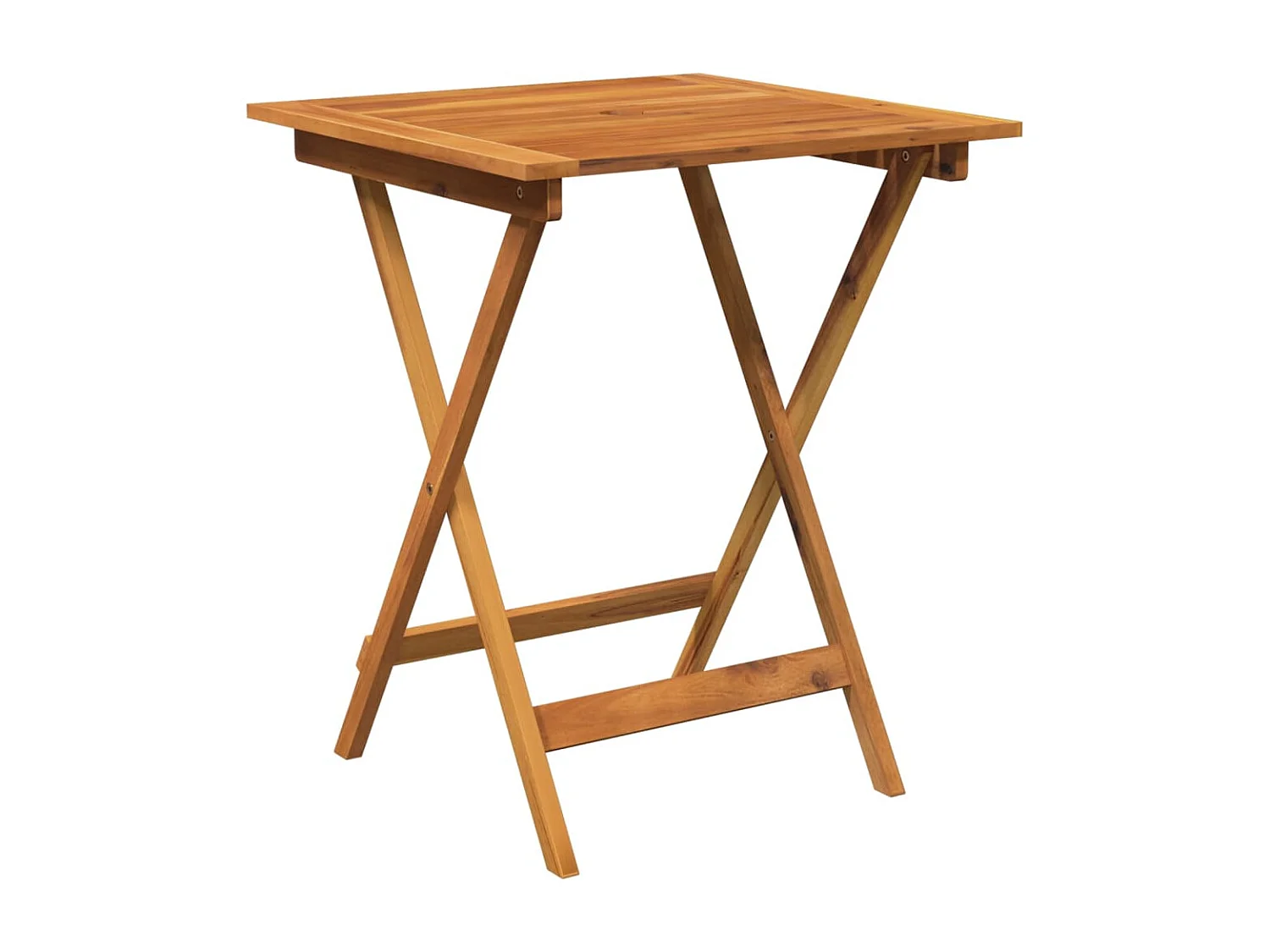 Ensemble à manger de jardin pliable 3 pcs Bois d'acacia solide