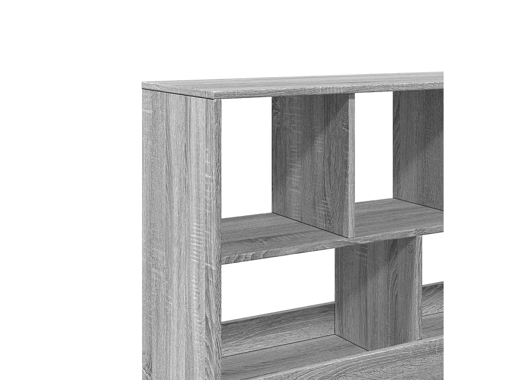 Divisória 100x33x94,5 cm derivados de madeira cinzento cimento