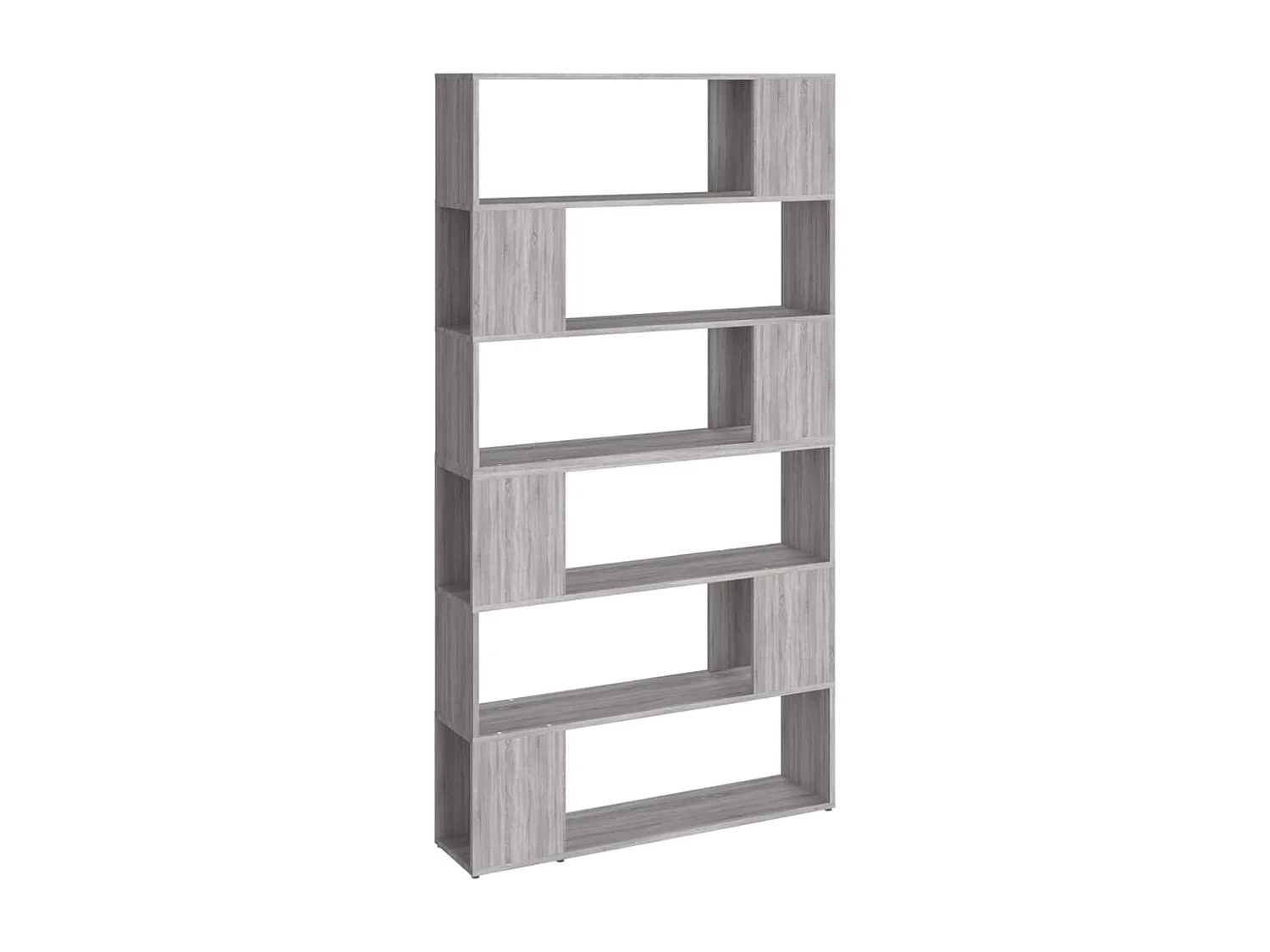 Libreria/Divisorio Grigio Sonoma 100x24x188 cm