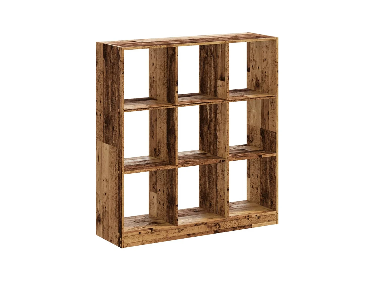 Boekenkast 102x32x108 cm bewerkt hout zwart