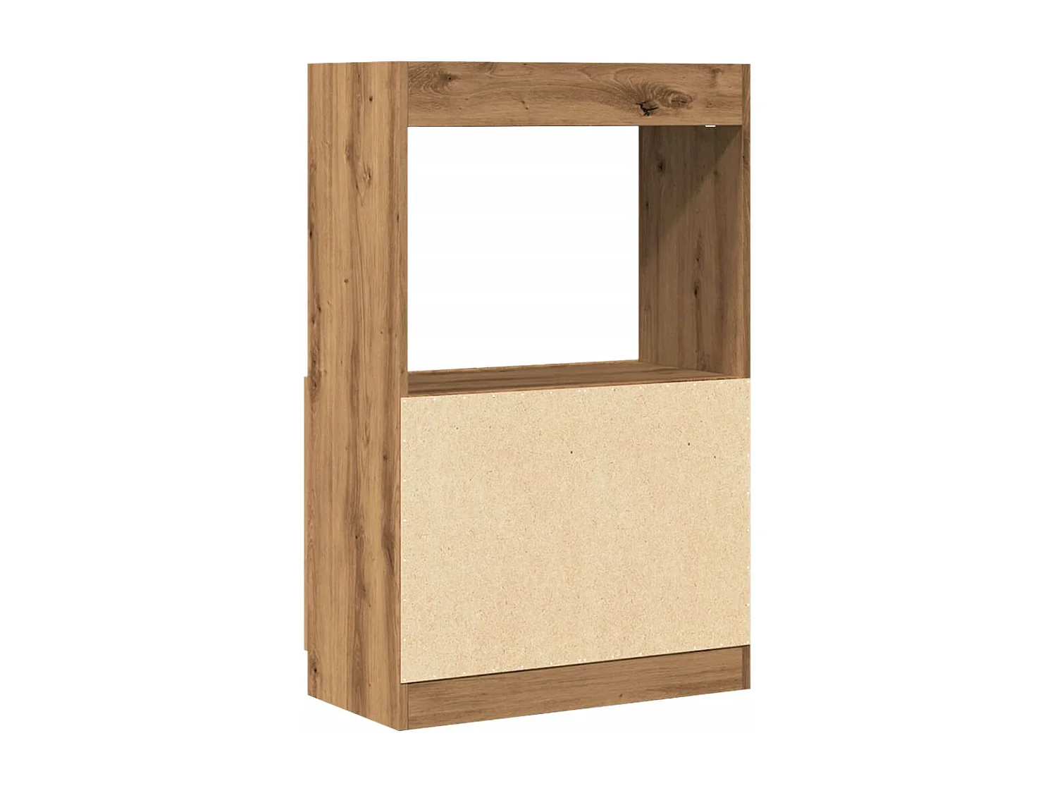 Bibliothèque sonoma gris 80x24x176 cm bois d'ingénierie