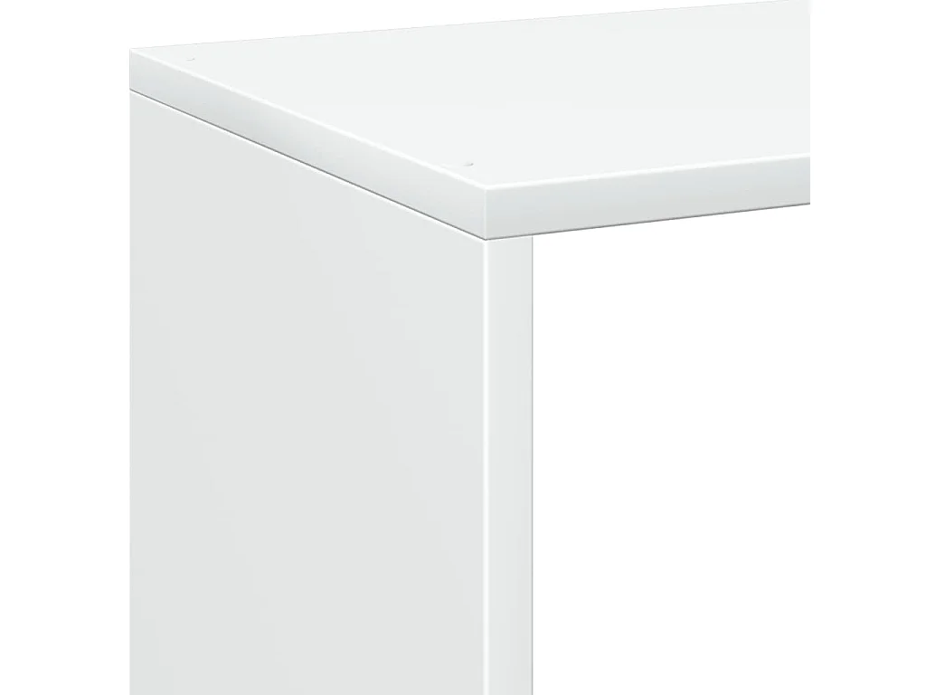 Libreria Divisorio Bianca 67x25x161,5 cm in Truciolato