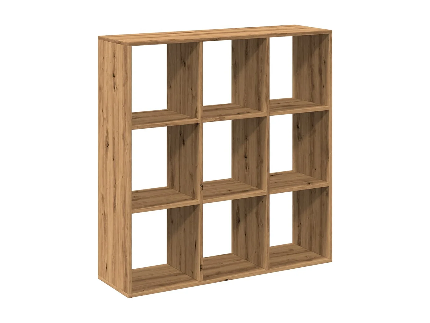 Libreria Divisorio Grigio Cemento 102x29x103,5 cm in Truciolato