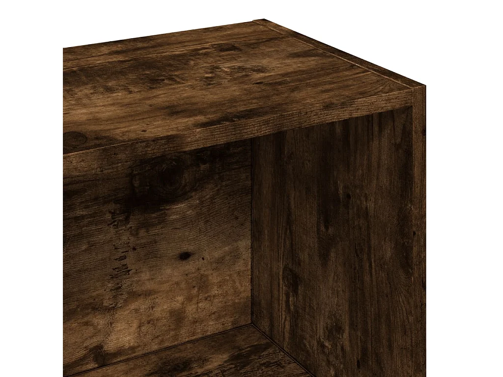 Libreria Bianca 57x28,5x107,5 cm in Legno Multistrato