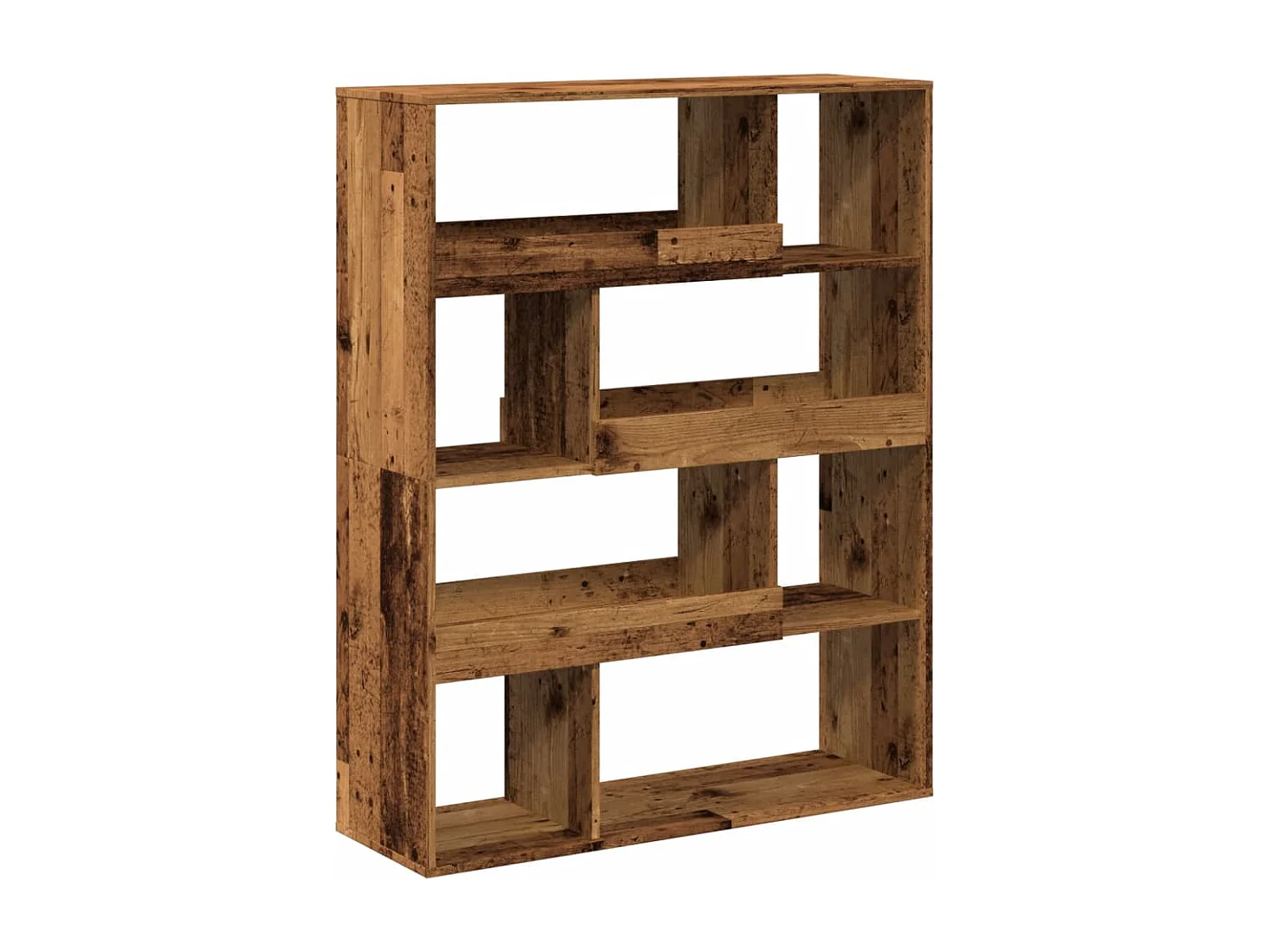 Bibliothèque sonoma gris 100x33x125,5 cm bois d'ingénierie