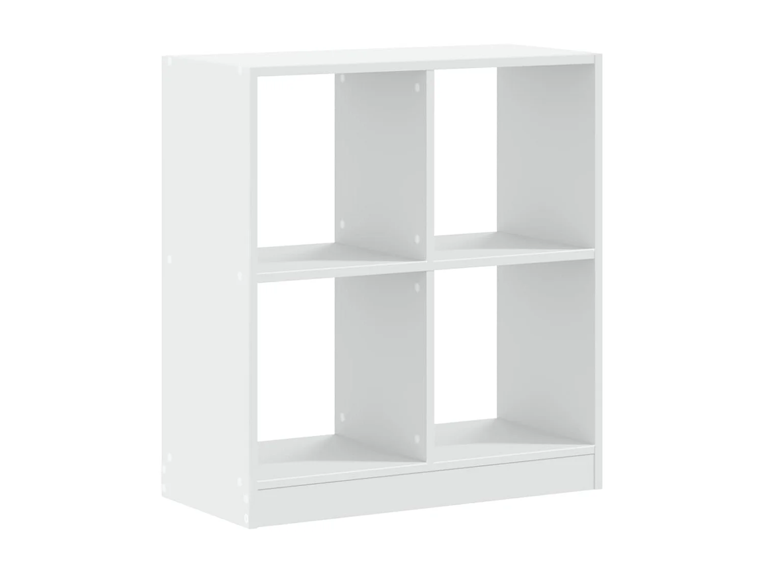 Bücherregal Weiß 68,5x32x75 cm Holzwerkstoff