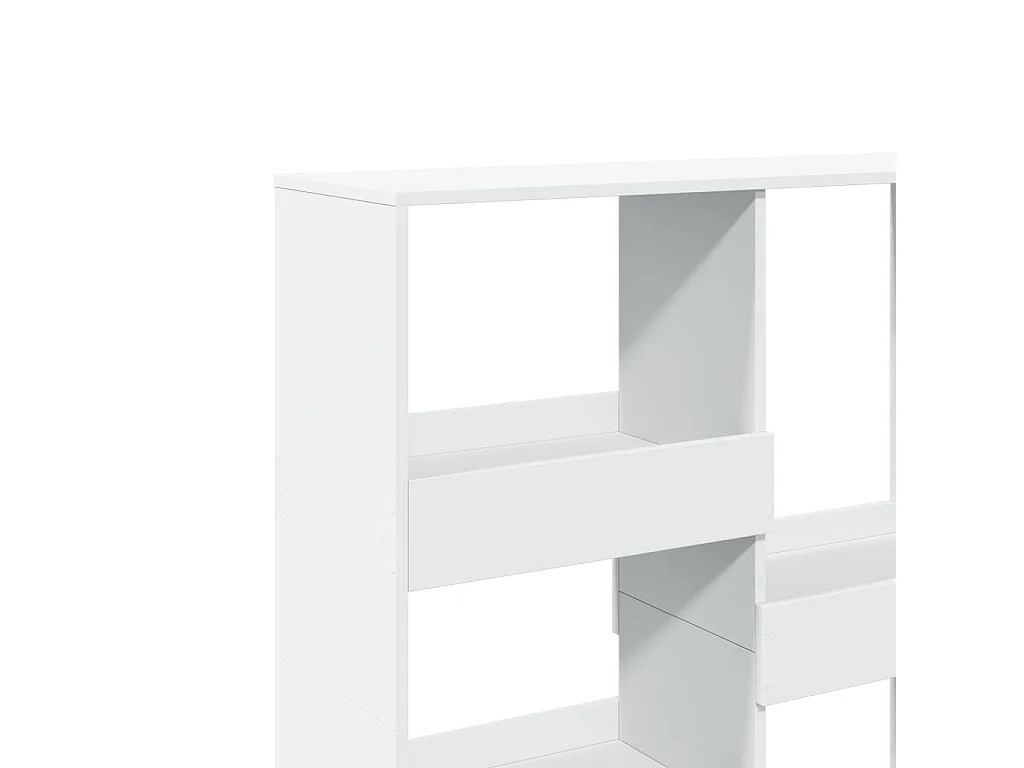 Bibliothèque/Séparateur de pièce vieux bois 100x33x115 cm