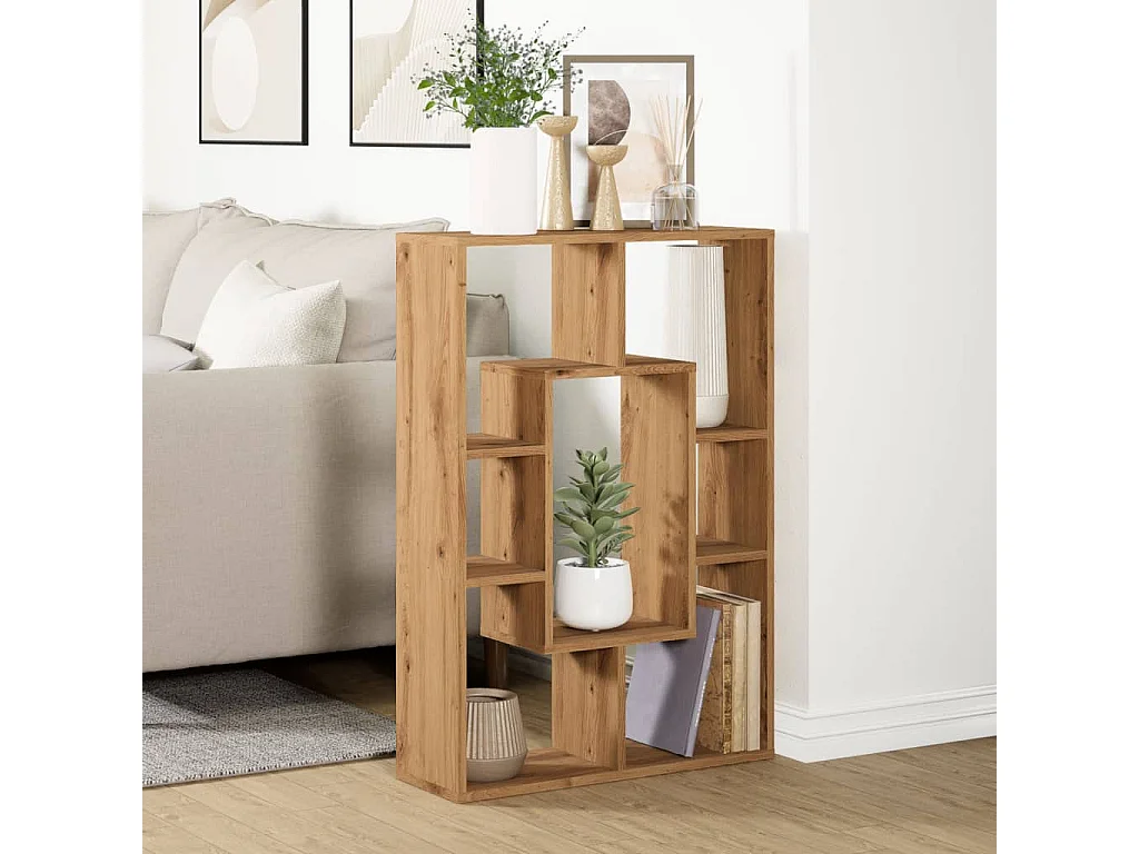 Libreria Rovere Artigianale 63x20x90 cm in Truciolato