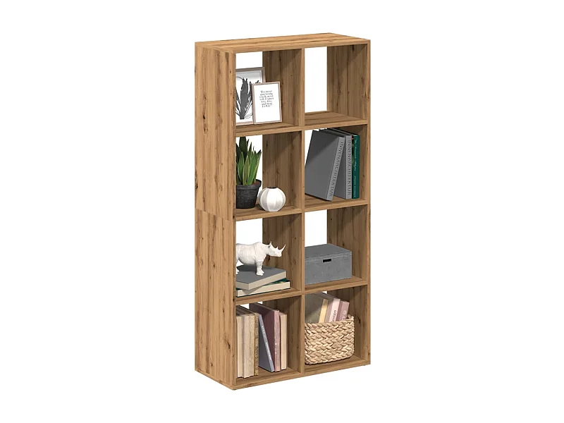 Raumteiler-Bücherregal Artisan-Eiche 69,5x29x137,5 cm