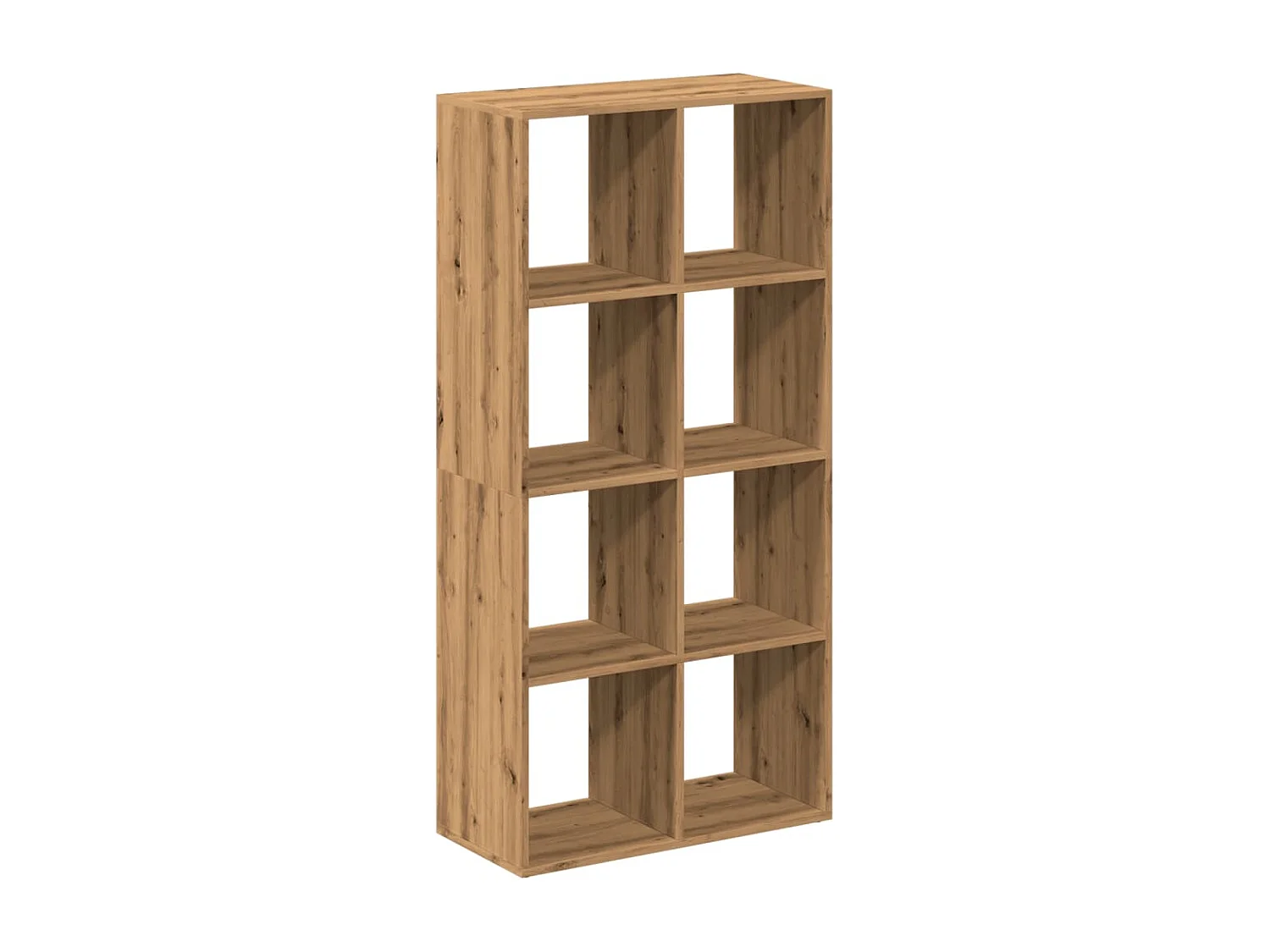 Libreria Divisorio Rovere Artigianale 69,5x29x137,5 Truciolato