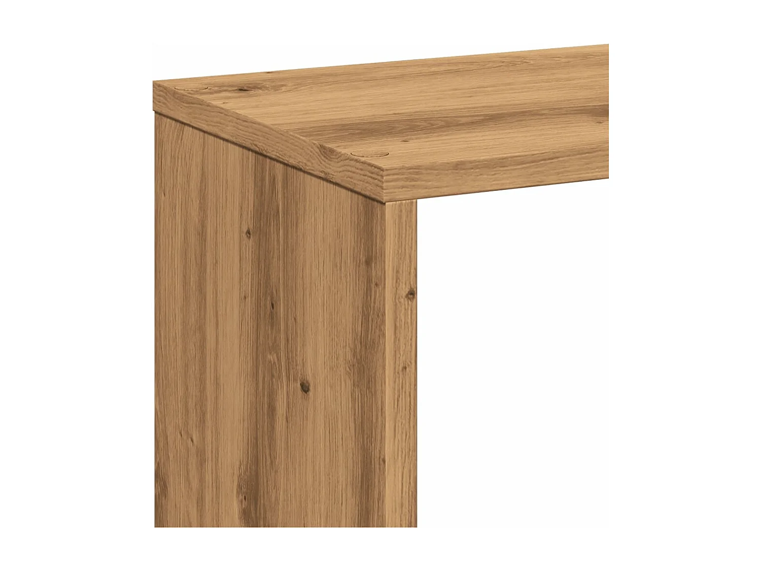 Libreria Divisorio Rovere Artigianale 69,5x29x137,5 Truciolato