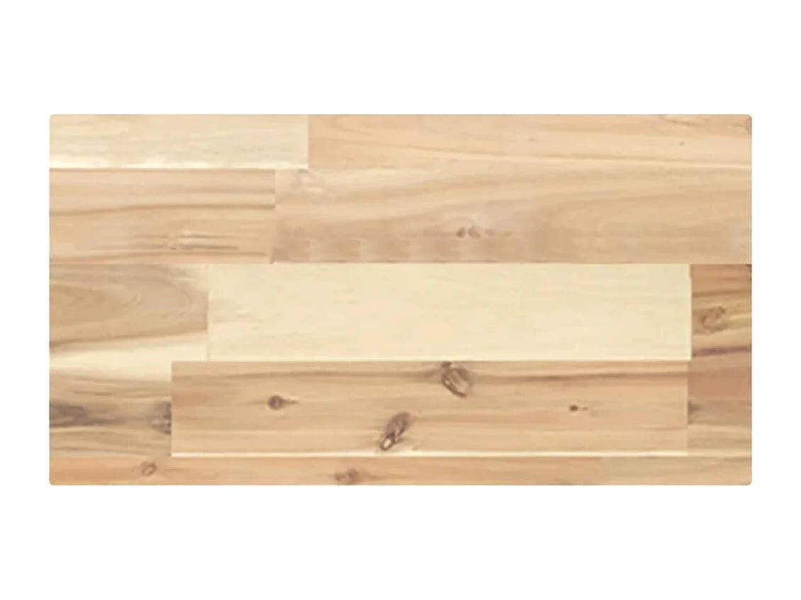 Schweberegale 4 Stk. 60x20x4 cm Massivholz Akazie Unbehandelt