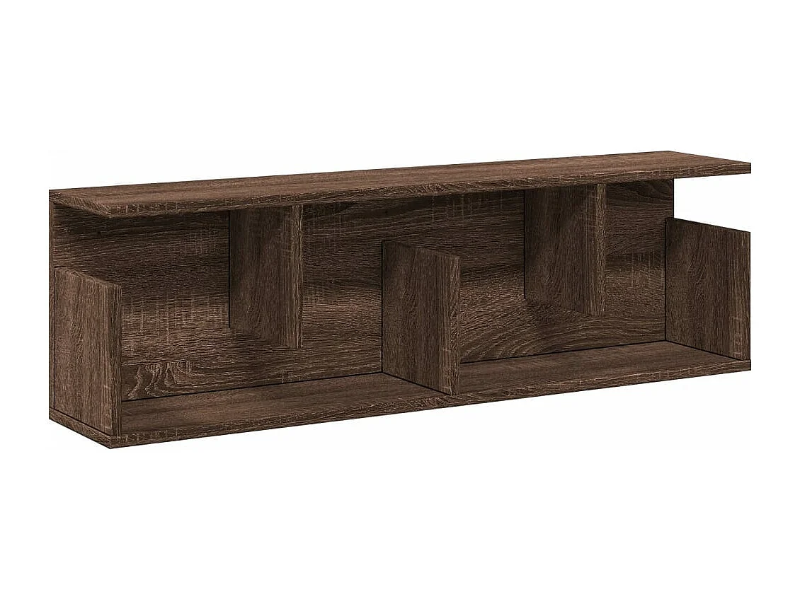 Armoire murale 100x20x30 cm chêne marron bois d'ingénierie