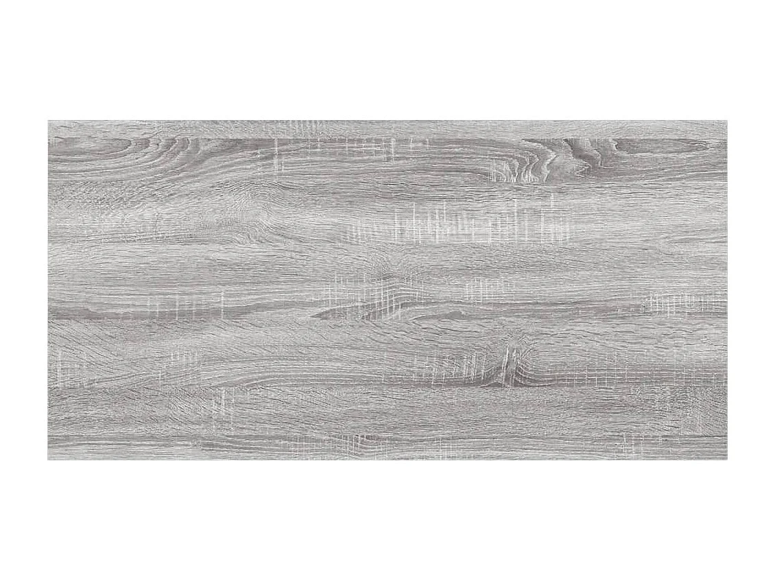 Mensole Parete 4pz Grigio Sonoma 60x20x1,5cm Legno Multistrato