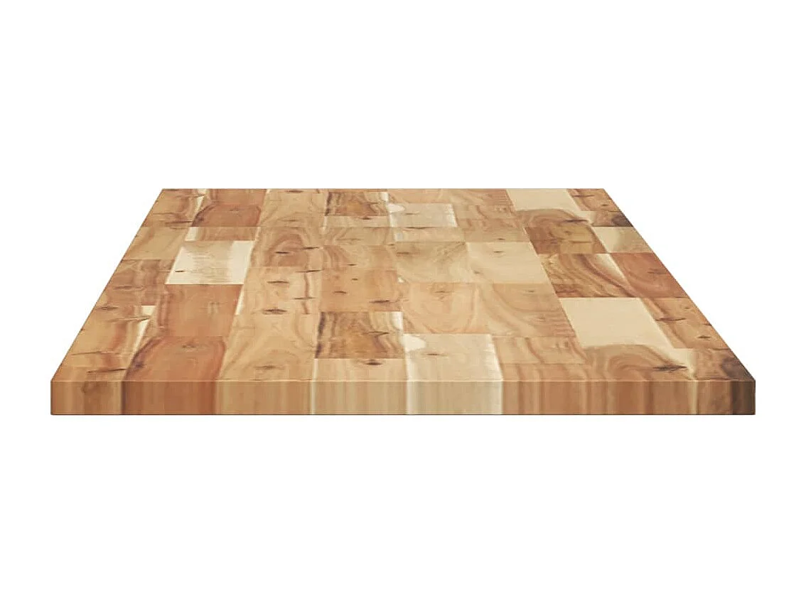 Ripiano a Parete 120x40x2cm Legno Massello Acacia Rifinito Olio