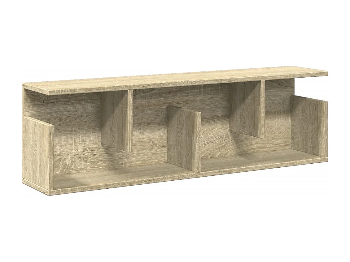 Armário parede 100x20x30 cm derivados madeira carvalho sonoma