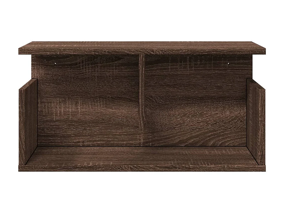 Armoire murale 60x20x30 cm chêne marron bois d'ingénierie