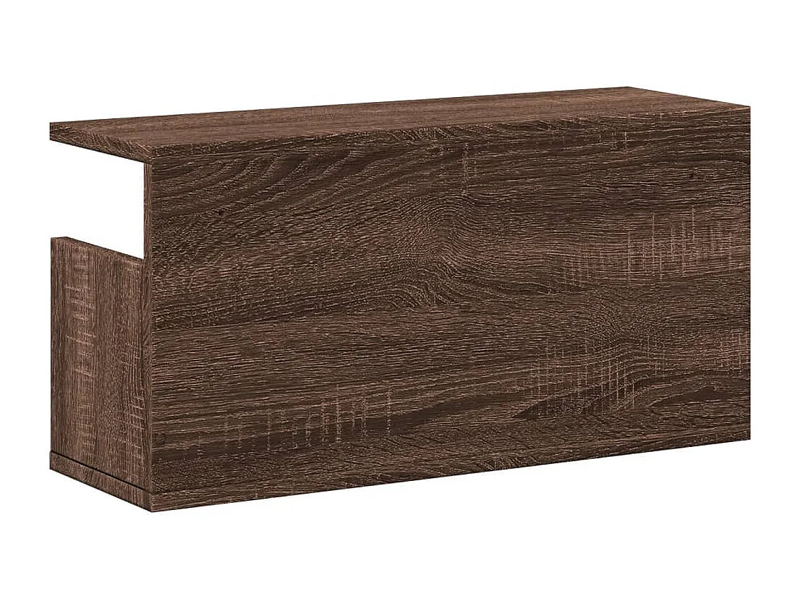 Armoire murale 60x20x30 cm chêne marron bois d'ingénierie